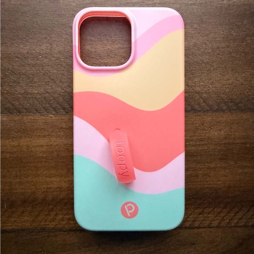 Loopy Case Sweet Sorbet iPhone 13 Pro Max case, Righty